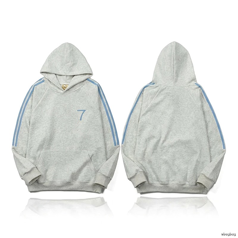 Adidas minimalist style grey hoodie