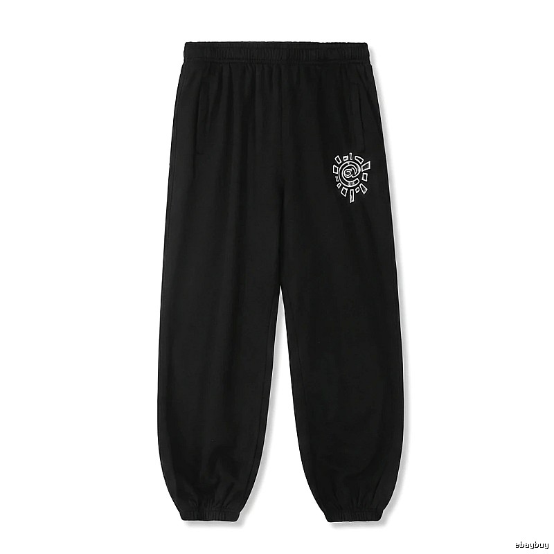 ADWYSD Printed Casual Black Pants