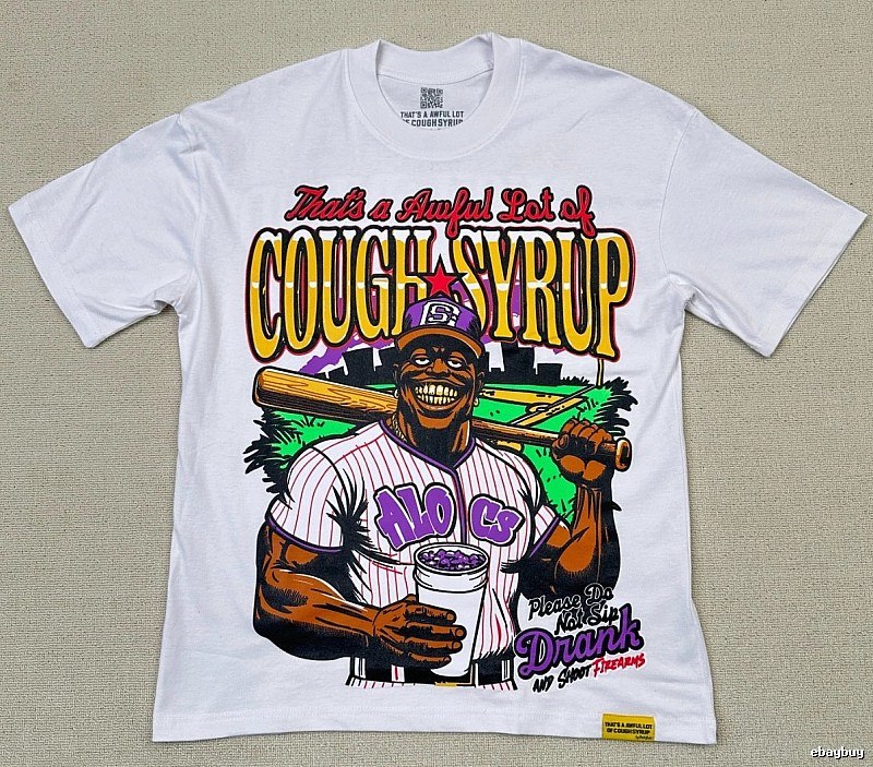 ALOCS American Vintage Baseball White Short-sleeve T-shirt
