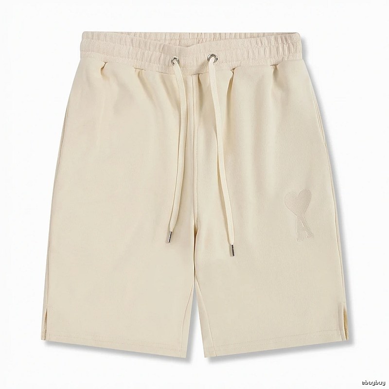 AMI casual style off-white shorts