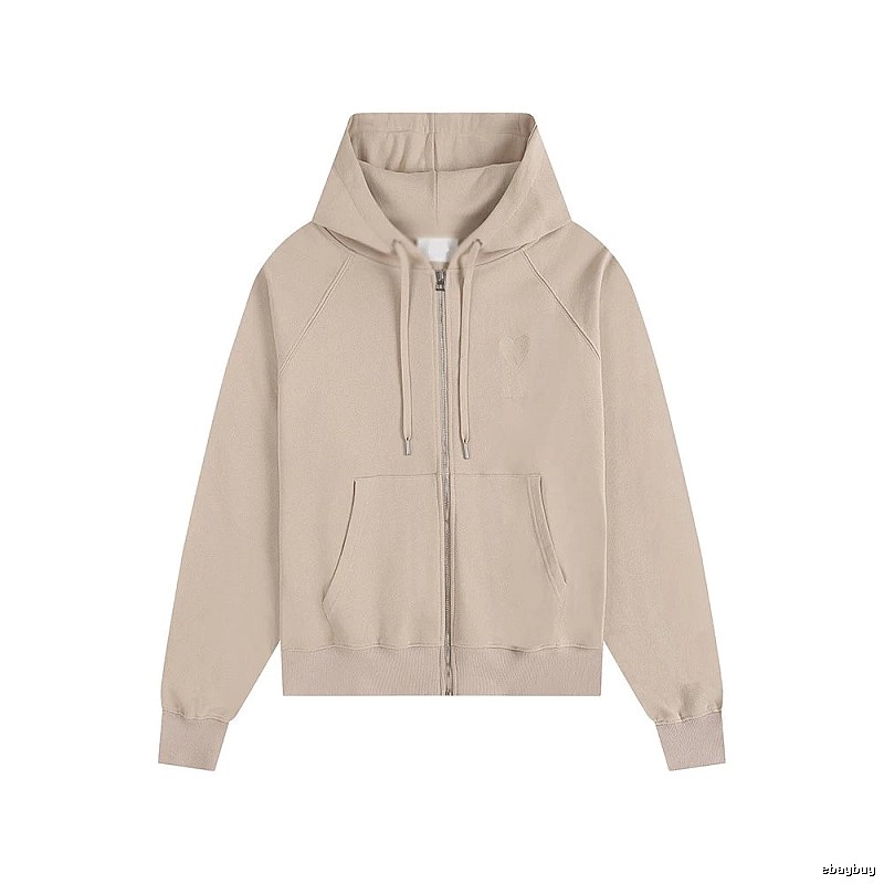AMI Extremely Complex Style Beige Hoodie