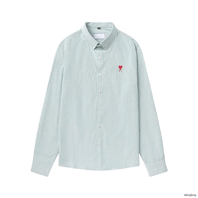 AMI Heart - Shaped Stripe Shirt
