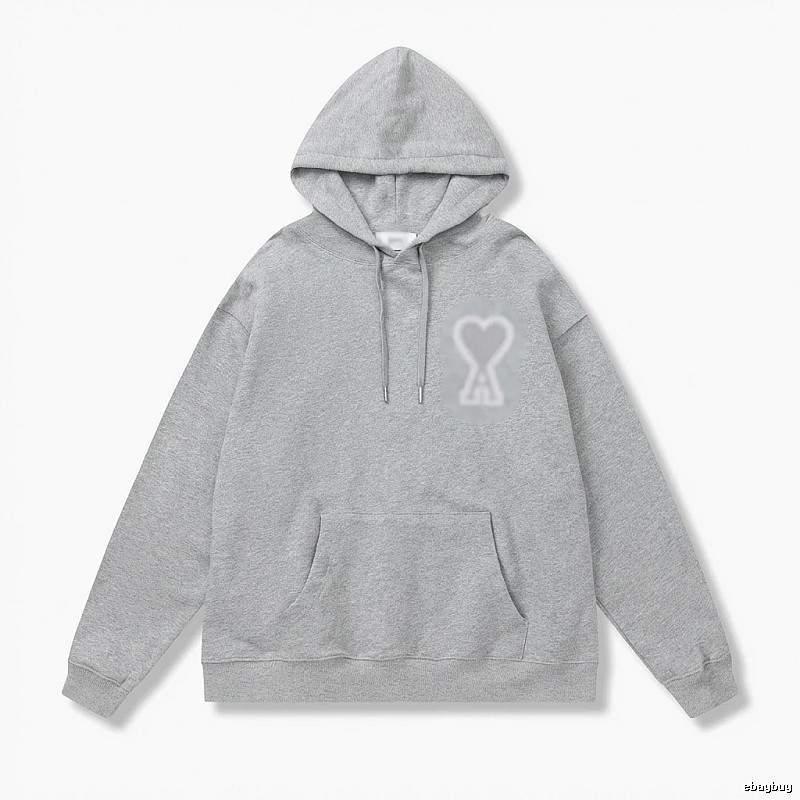 AMI Love Series Grey Hoodie