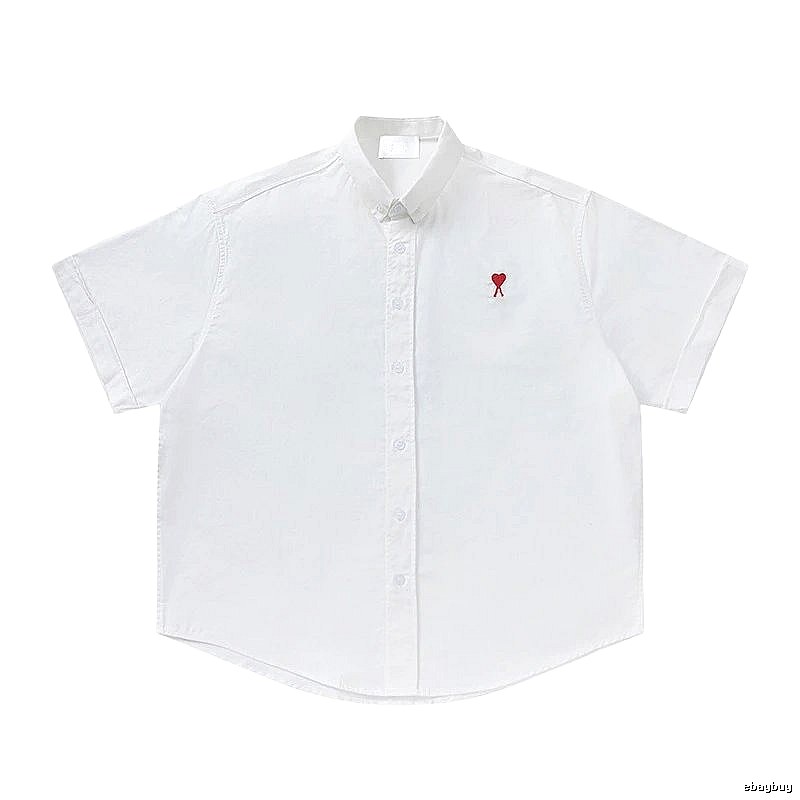 AMI Love Simple White Shirt