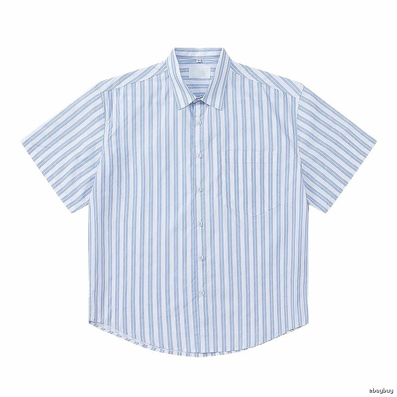 AMI Stripe Minimalist Style Shirt
