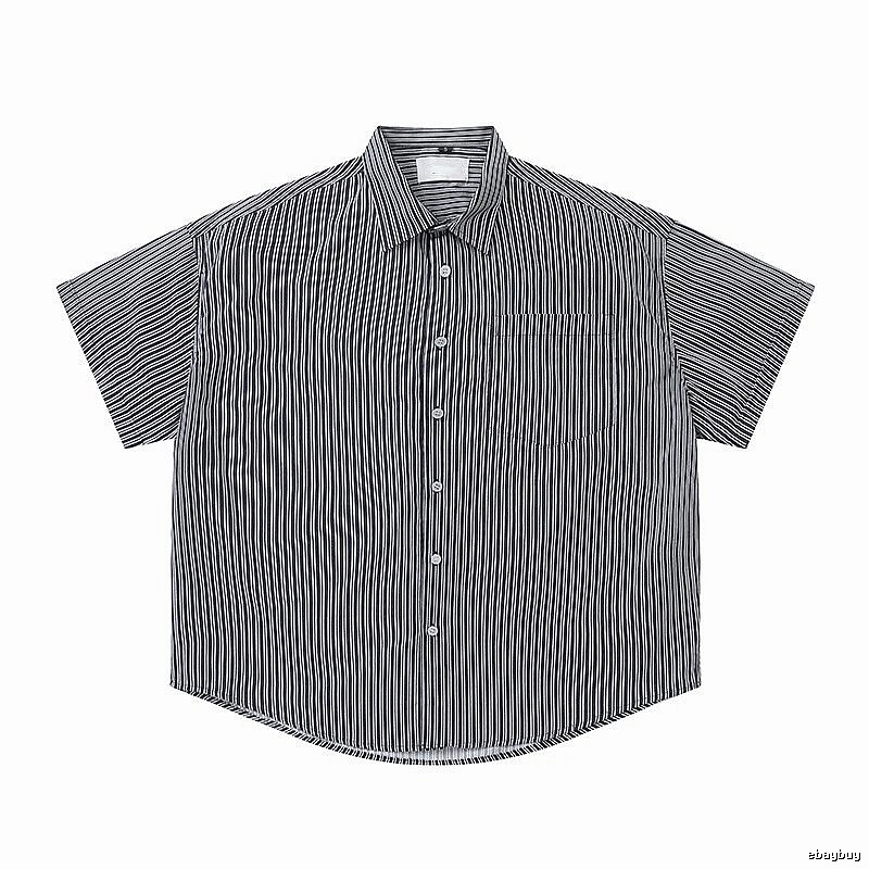 AMI striped retro-style shirt