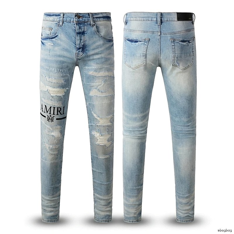AMI Trendy Ripped Jeans