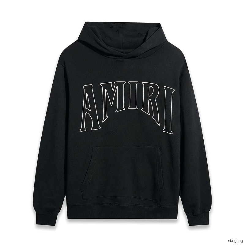 AMIRI Alphabet Style Black Sweatshirt