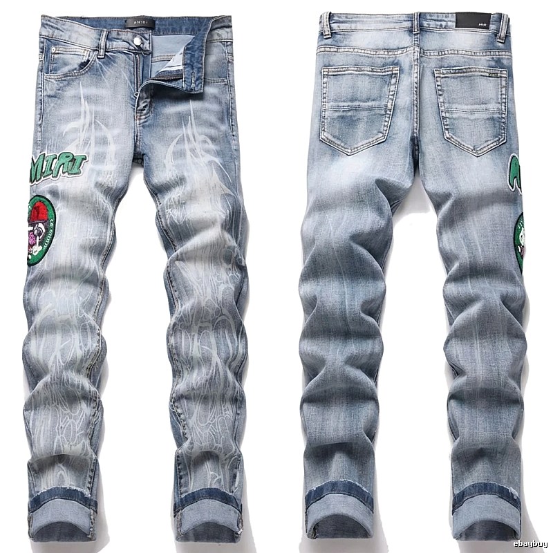 AMIRI Graffiti Trendy Cool Style Jeans