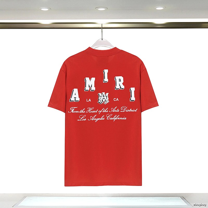 Amiri Lightweight Graphic T-shirt White Blue Amiri for Gift Ideas