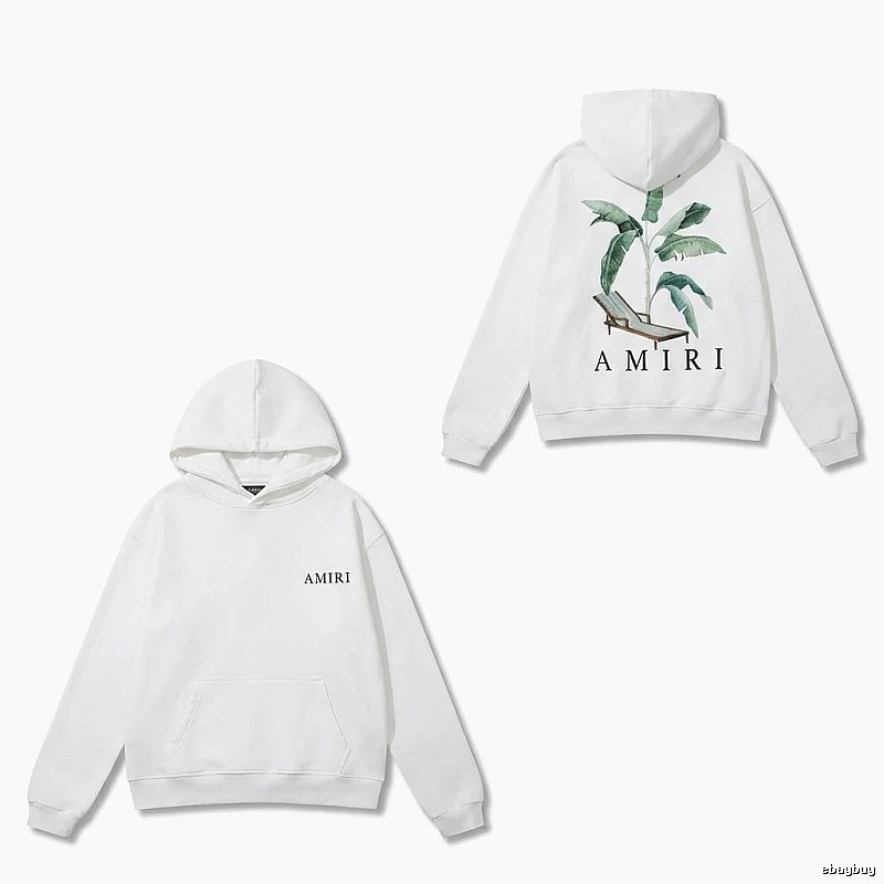 AMIRI Printed Casual White Hoodie