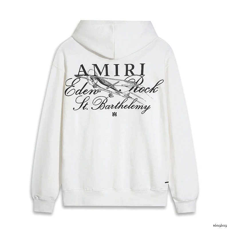 AMIRI Printed Casual White Sweatshirt