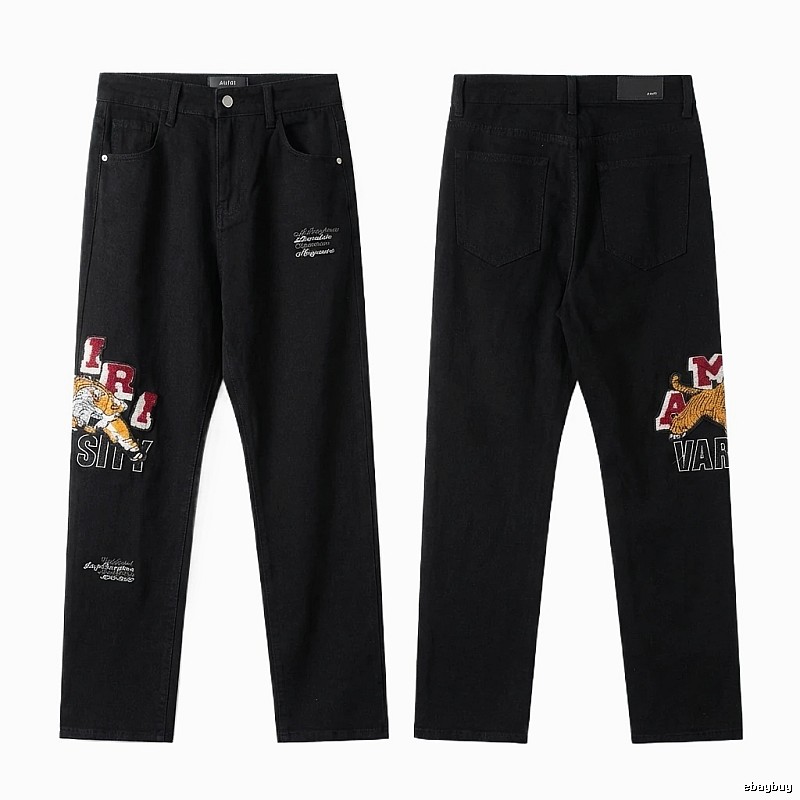AMIRI retro - style black jeans