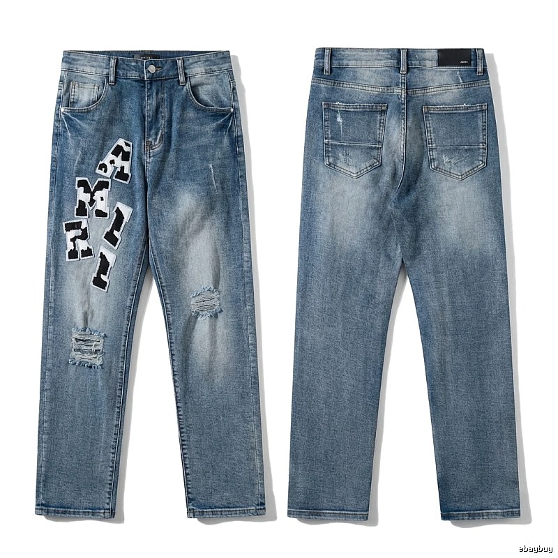 AMIRI Ripped Trendy Style Jeans