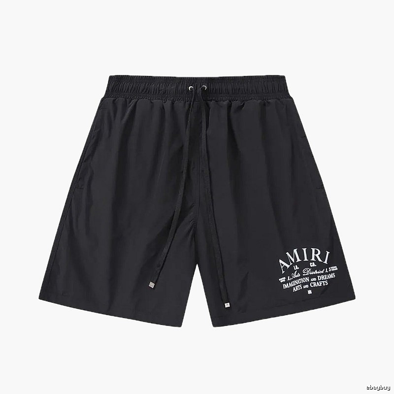 AMIRI trendy brand black shorts
