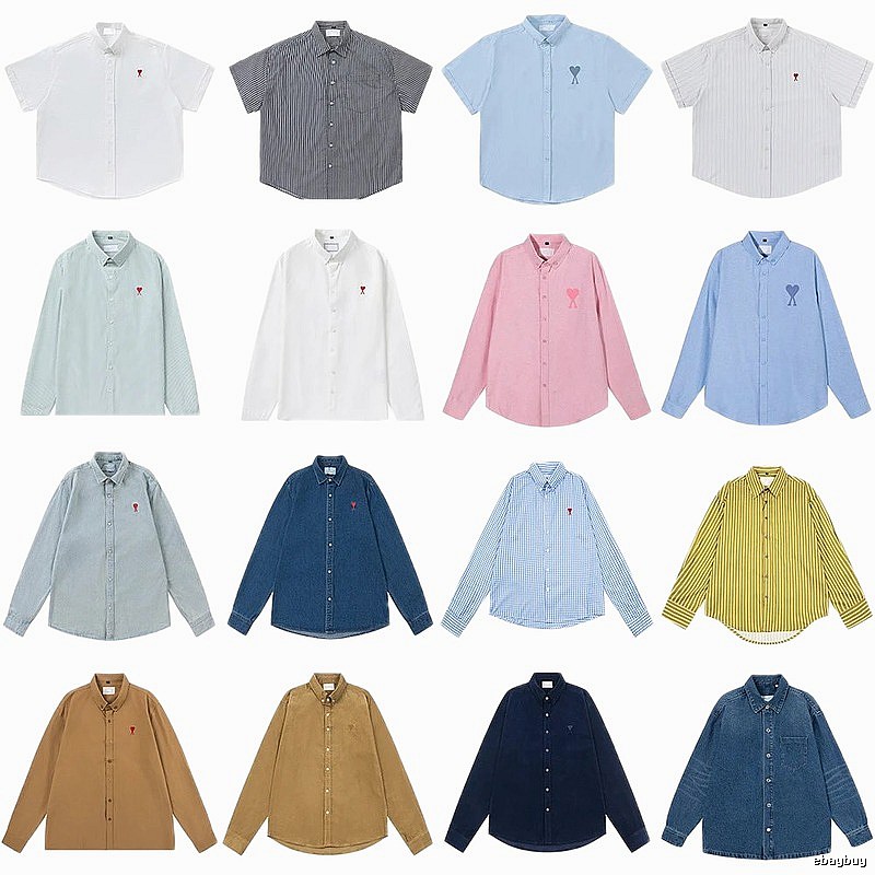 AMI's Love Minimalist Style Shirt