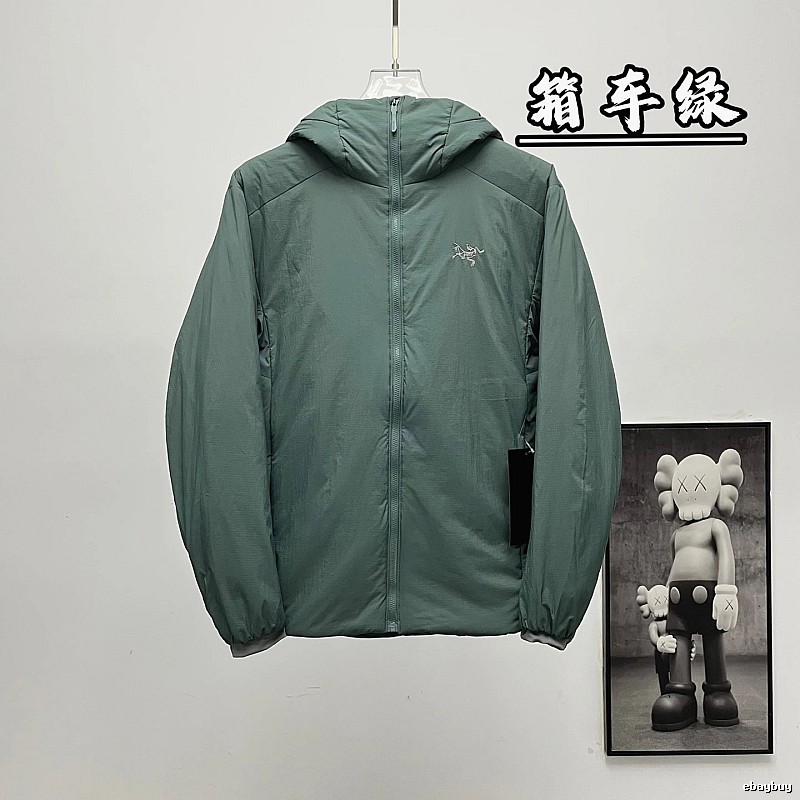 Arc'teryx Layering Sage Green Hooded Shell Jacket