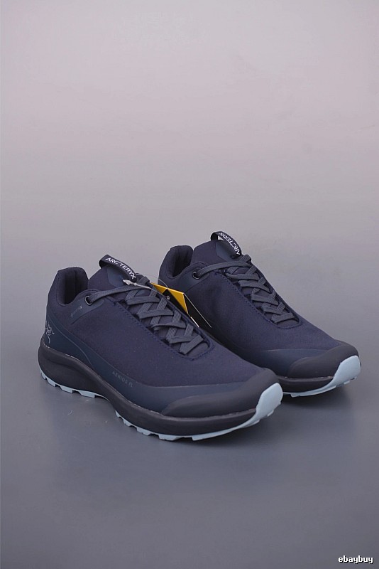 Arc'teryx Navy Blue Trail Sneakers and Treaded Trail Sole