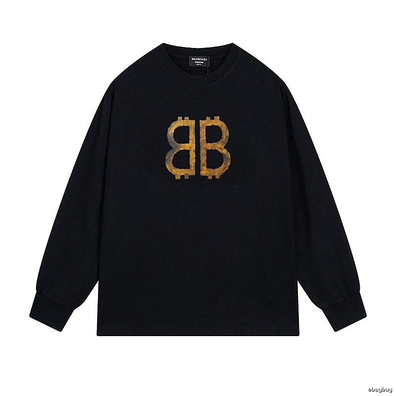 Balenciaga BB Print Black Sweatshirt