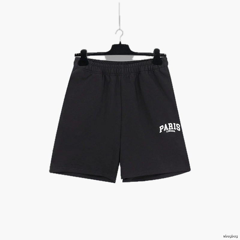 Balenciaga casual style black shorts