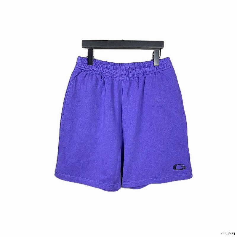 Balenciaga casual style purple shorts
