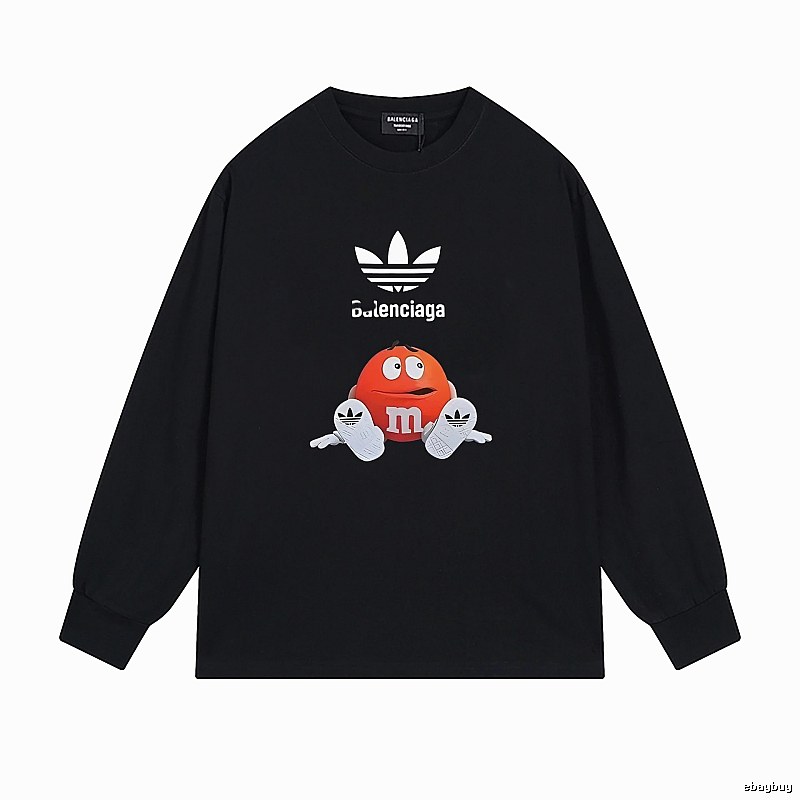 Balenciaga Co-branded Trendy T-shirt