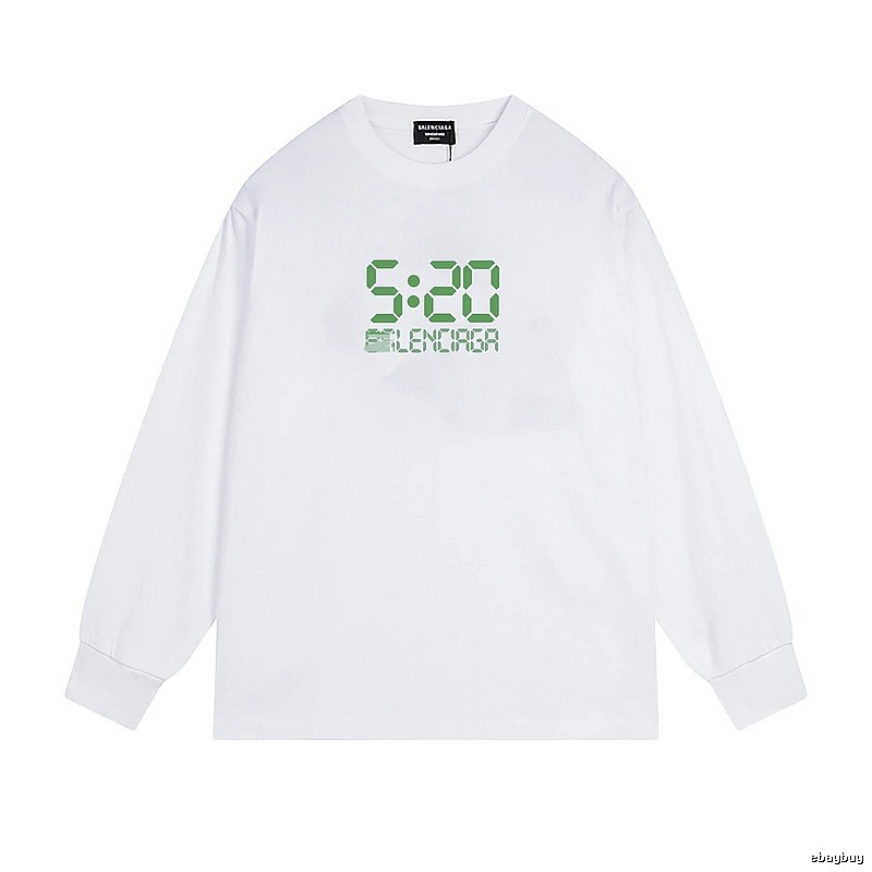 Balenciaga digital-style white T-shirt