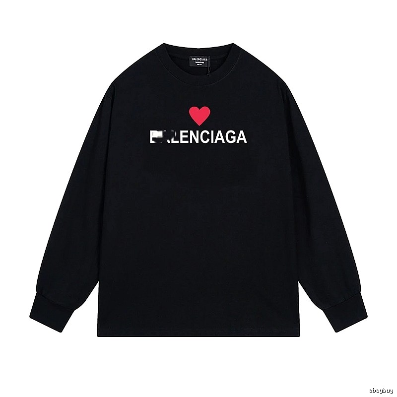 Balenciaga Love Simple Black T-shirt