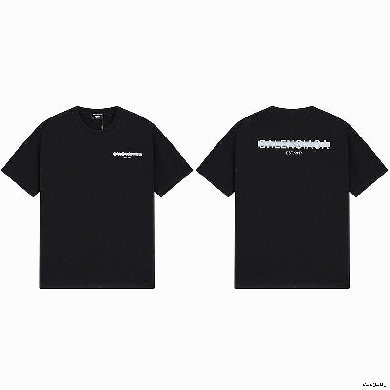 Balenciaga minimalist black T-shirt