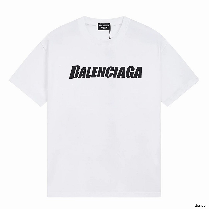 Balenciaga minimalist white T-shirt