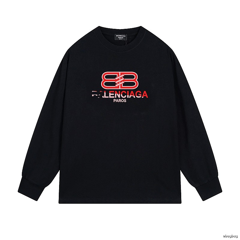 Balenciaga PAROS series black T-shirt
