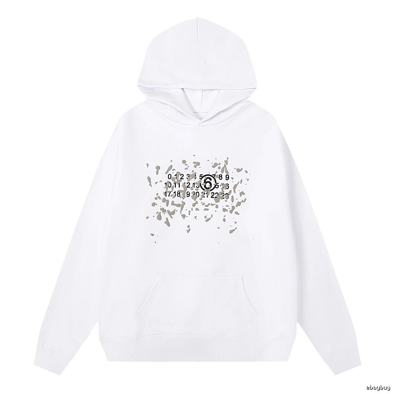 Balenciaga Patterned Logo hoodie Black Pullover Small with Polished Detail