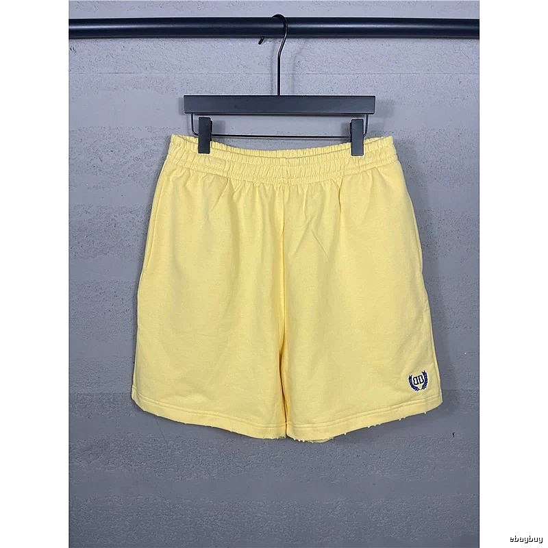 Balenciaga preppy style yellow shorts