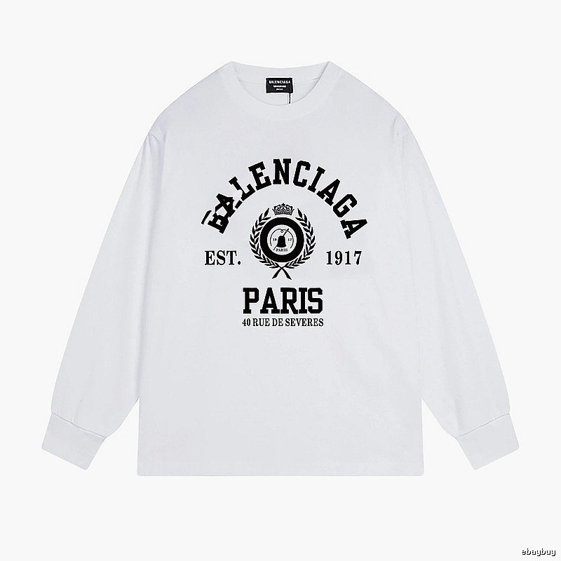 Balenciaga retro-style white T-shirt