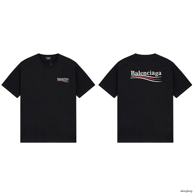 Balenciaga simple black short-sleeve