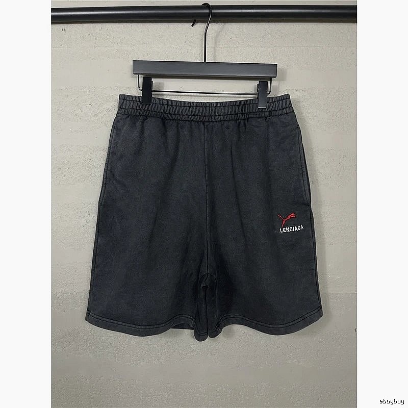 Balenciaga sporty black shorts