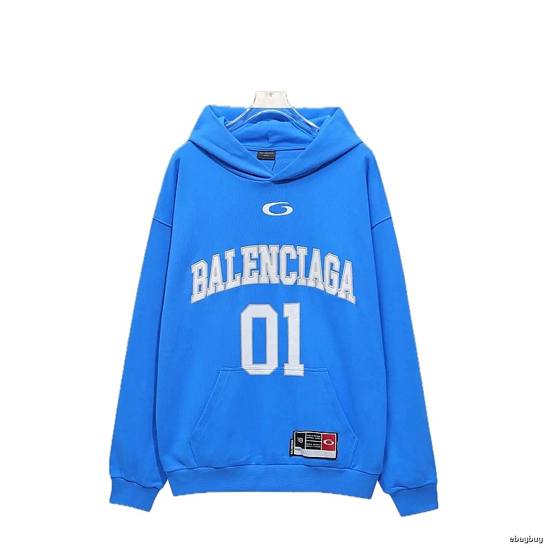 Balenciaga sporty blue sweatshirt