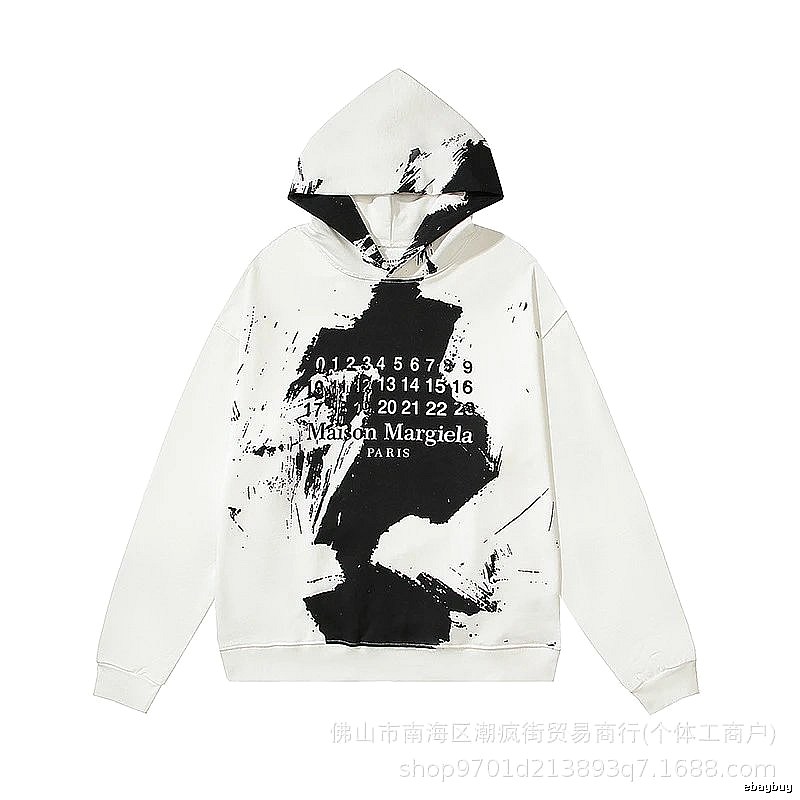Balenciaga Summer Logo hoodie Black Pullover Small with Bold Graphic
