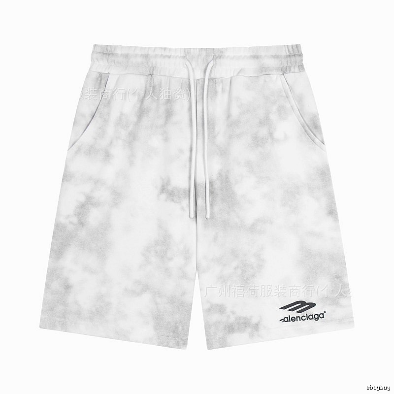 Balenciaga tie-dye style shorts