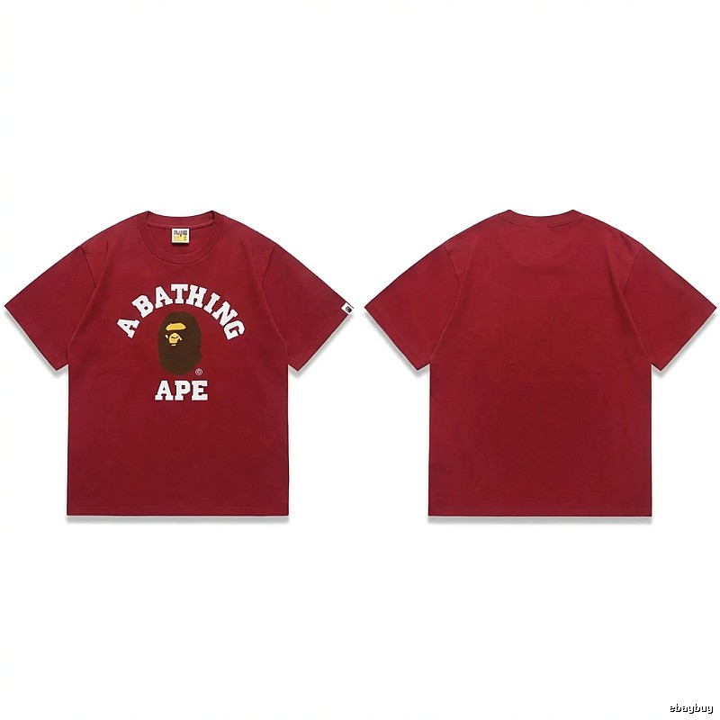 Bape Ape Head Minimalist Style T-shirt