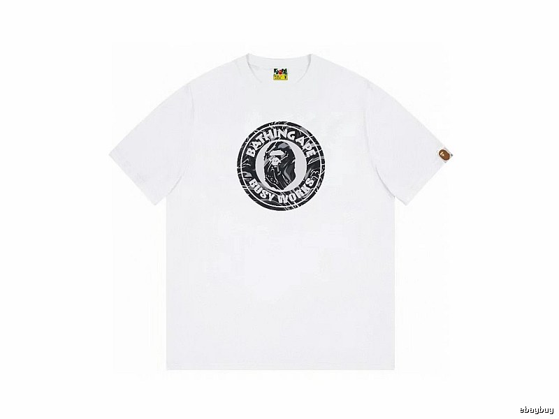 Bape classic retro style white T-shirt