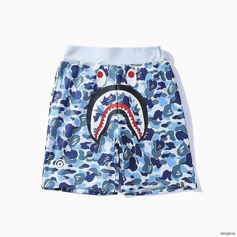 Bape Shark Camouflage Shorts