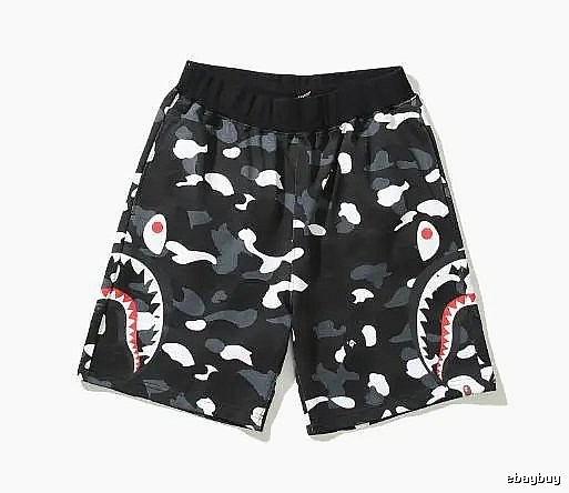 Bape Shark Camouflage Shorts