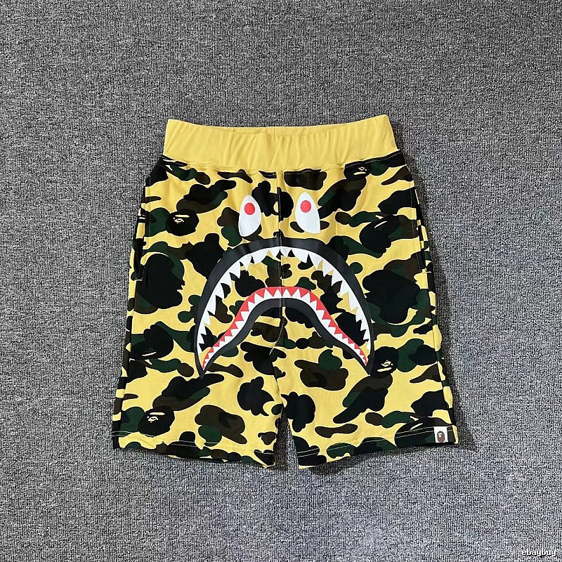 Bape Shark Camouflage Shorts