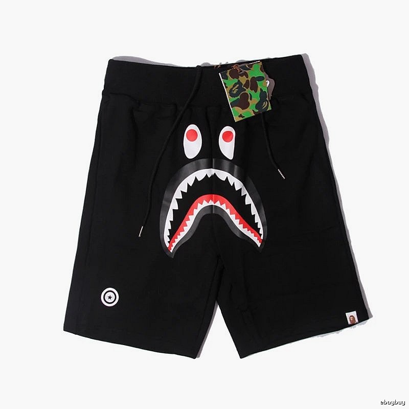 Bape Shark Series Black Shorts