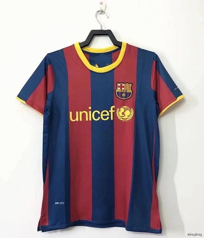 Barcelona Weekend Retro soccer jersey Blue Red Barcelona for Weekend Wear