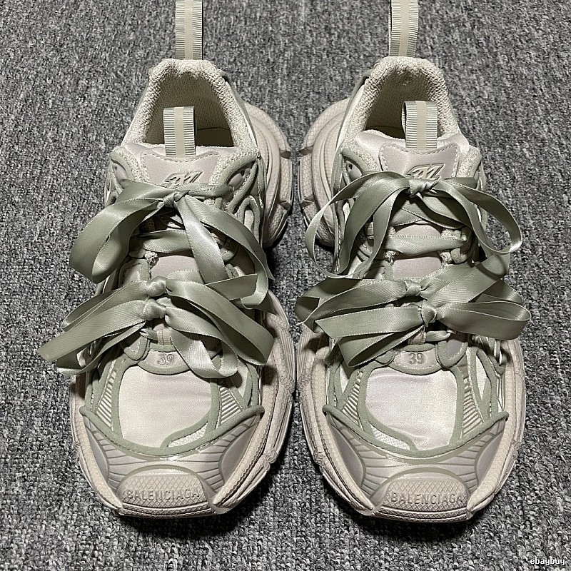 Beige Runner Sneaker by Balenciaga with Beige Layered Runner