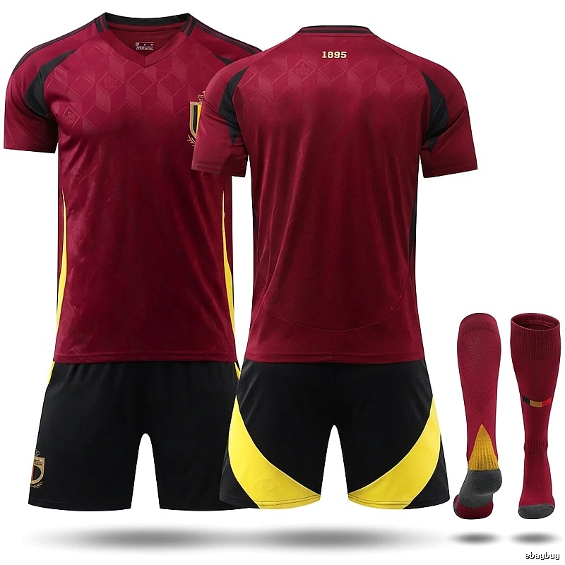 Belgian team uniform sporty burgundy