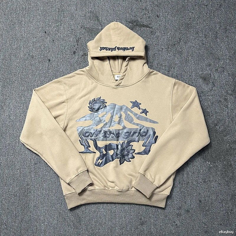 Broken Hearts Style H236 Skull Graphic Hoodie Active Casual