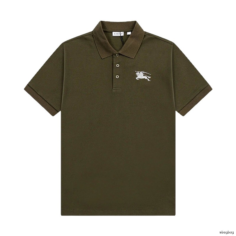 Burberry's retro-style polo shirt with the knight logo